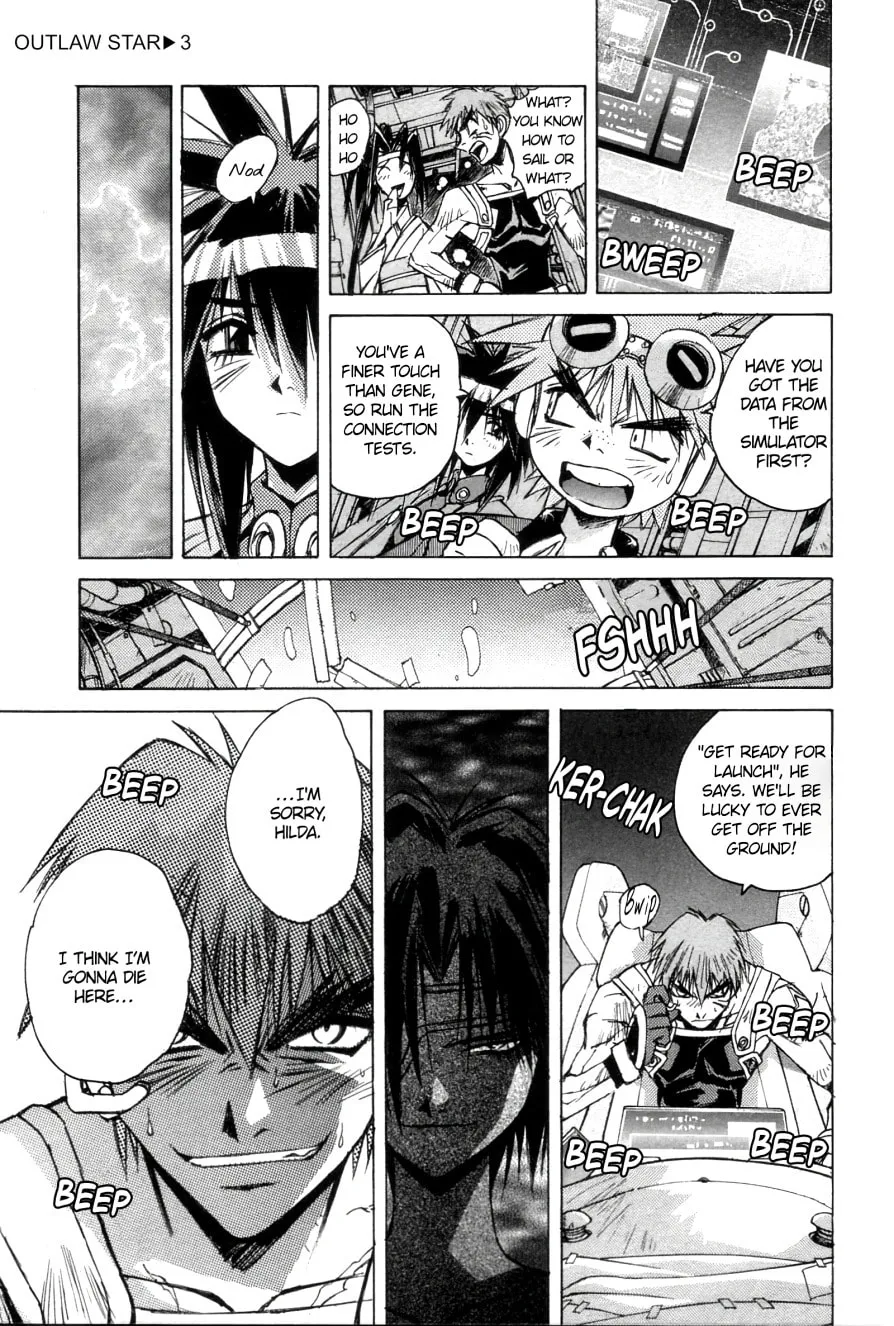 Outlaw Star Chapter 16 page 22 - 