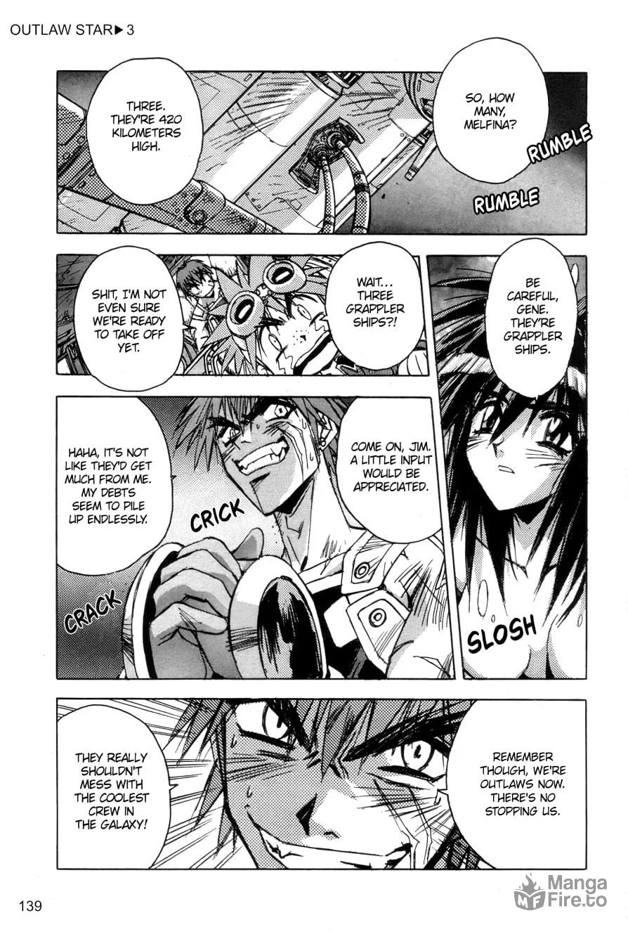 Outlaw Star Chapter 16 page 37 - 