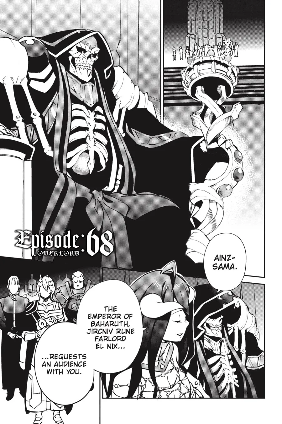 Overlord Chapter 68 page 1 - 