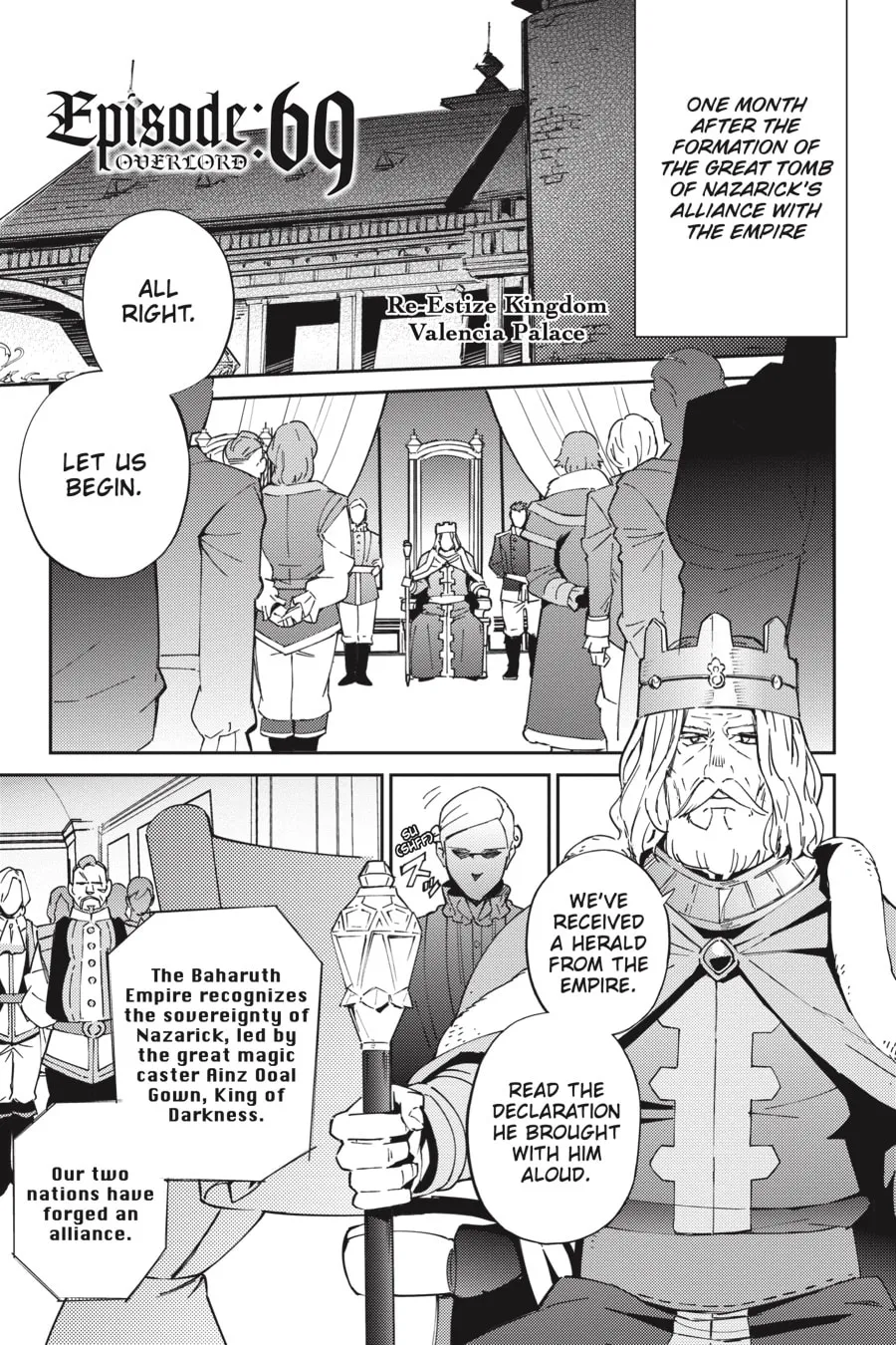 Overlord Chapter 69 page 1 - 