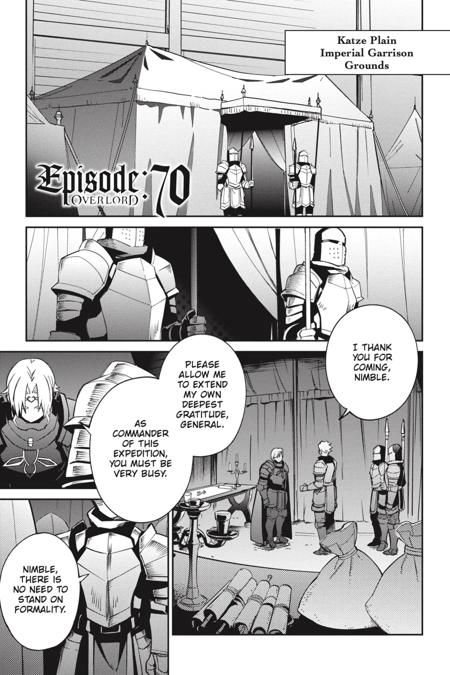 Overlord Chapter 70 page 1 - 
