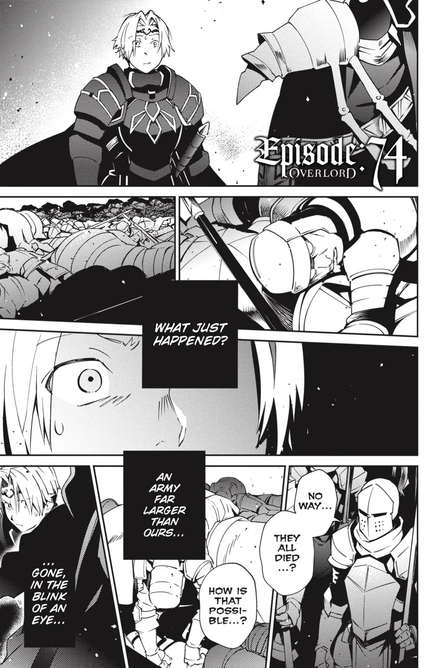 Overlord Chapter 74 page 1 - 