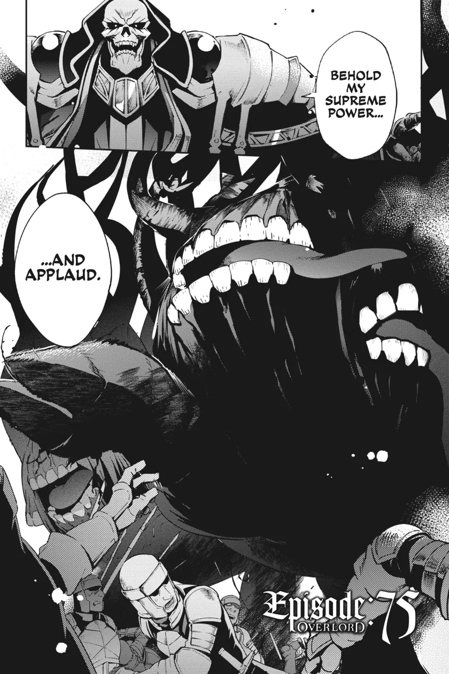 Overlord Chapter 75 page 1 - 