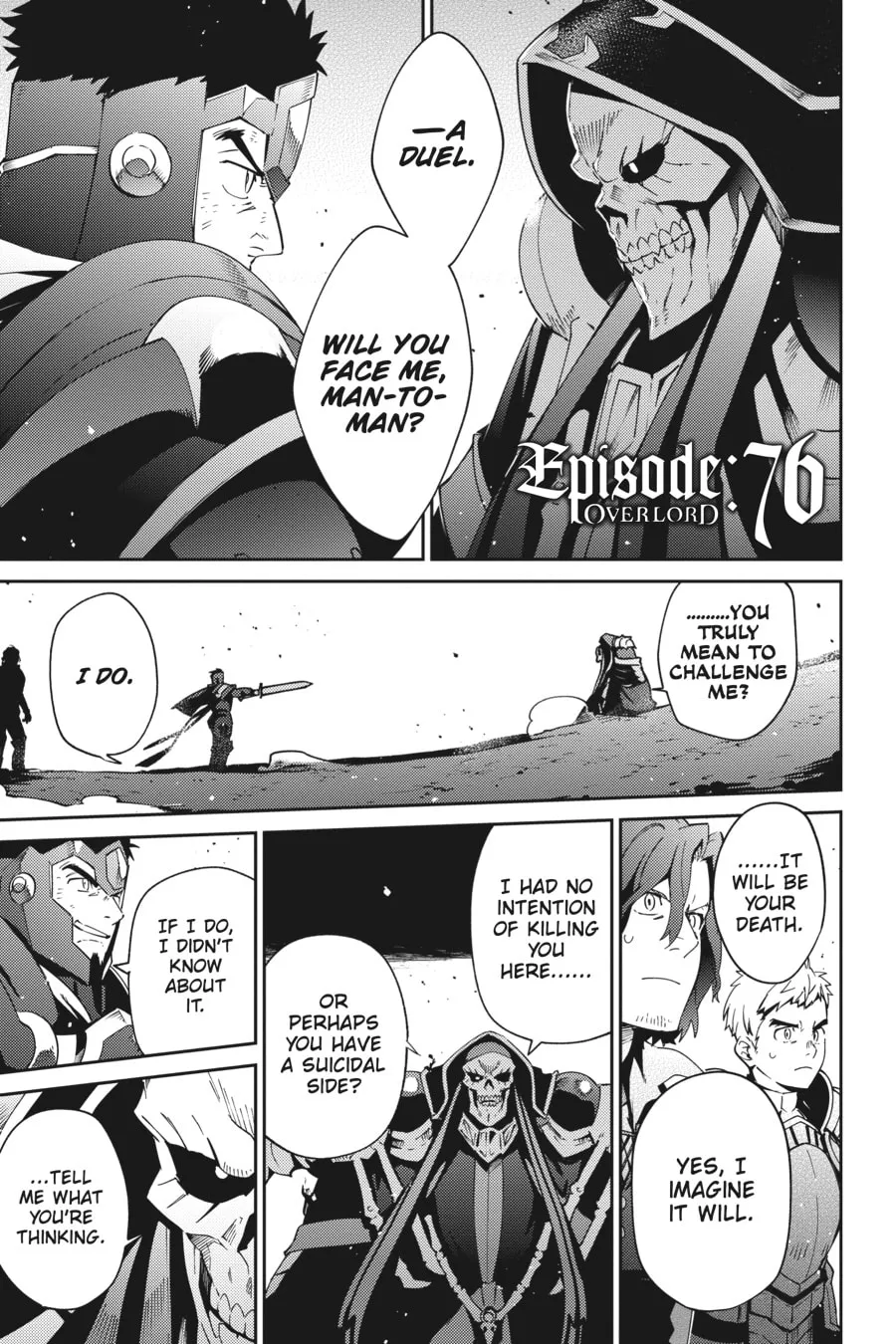 Overlord Chapter 76 page 1 - 