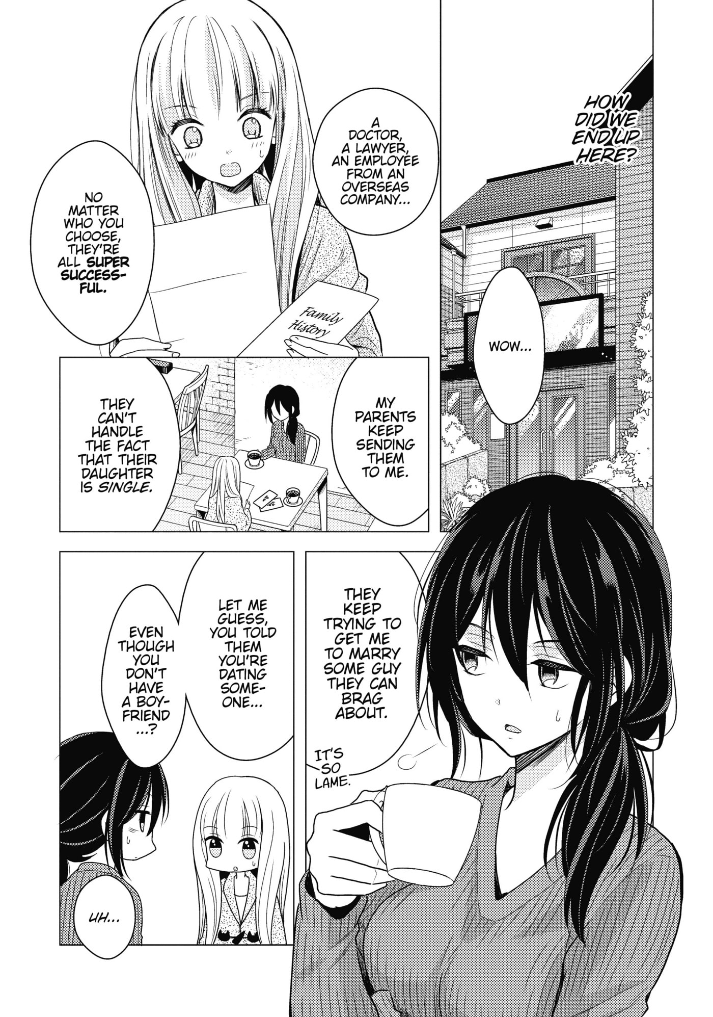 Oya ga Urusai node Kouhai (♀) to Gisou Kekkon Shitemita Chapter 1 page 8 - 