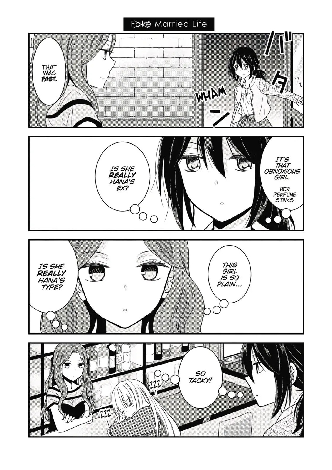 Oya ga Urusai node Kouhai (♀) to Gisou Kekkon Shitemita Chapter 4 page 1 - 