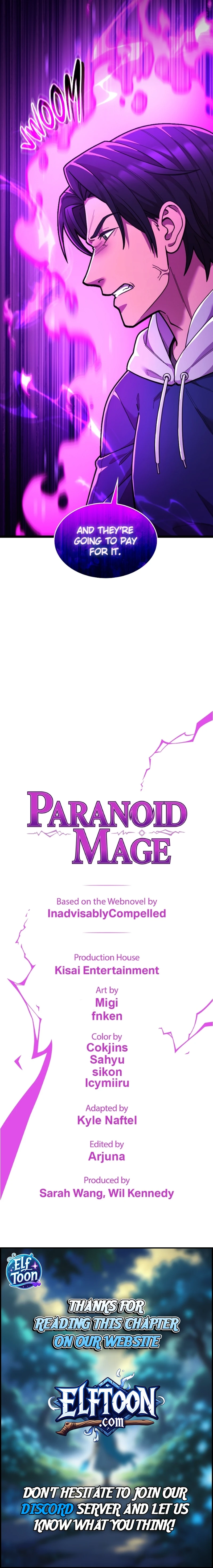 Paranoid Mage Chapter 115 page 11 - 