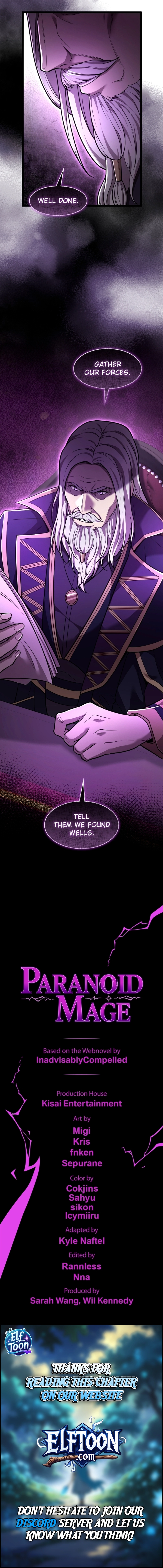 Paranoid Mage Chapter 127 page 19 - 