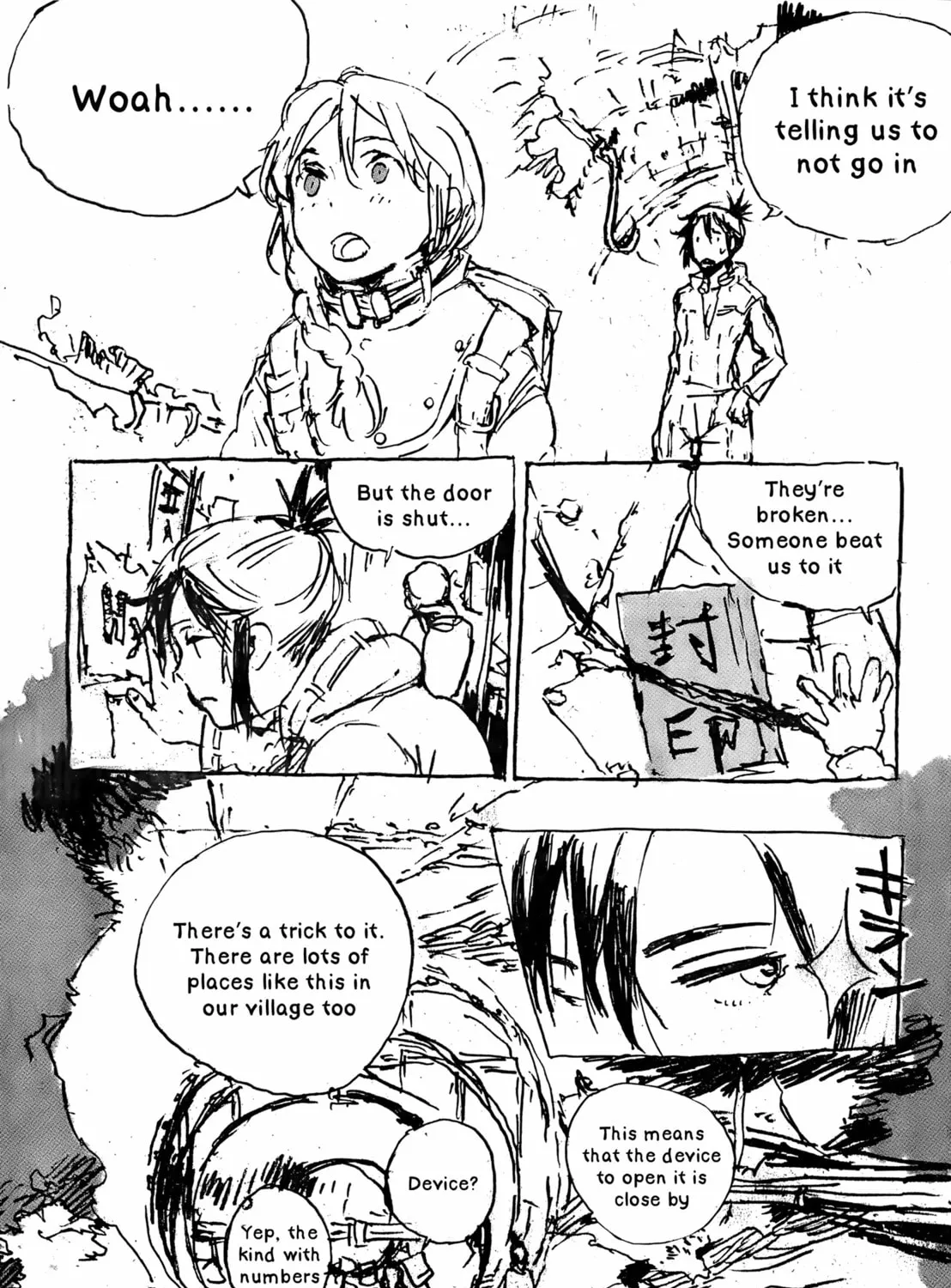 Patema Inverted another side Chapter 2 page 15 - 
