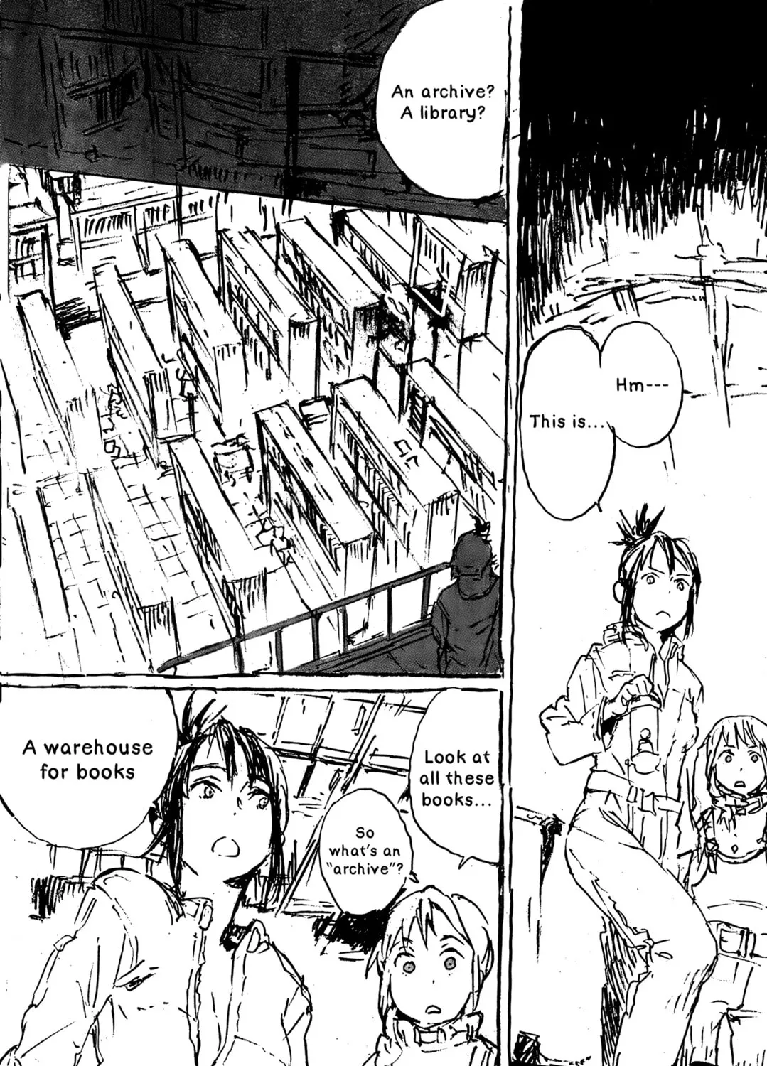 Patema Inverted another side Chapter 2 page 21 - 