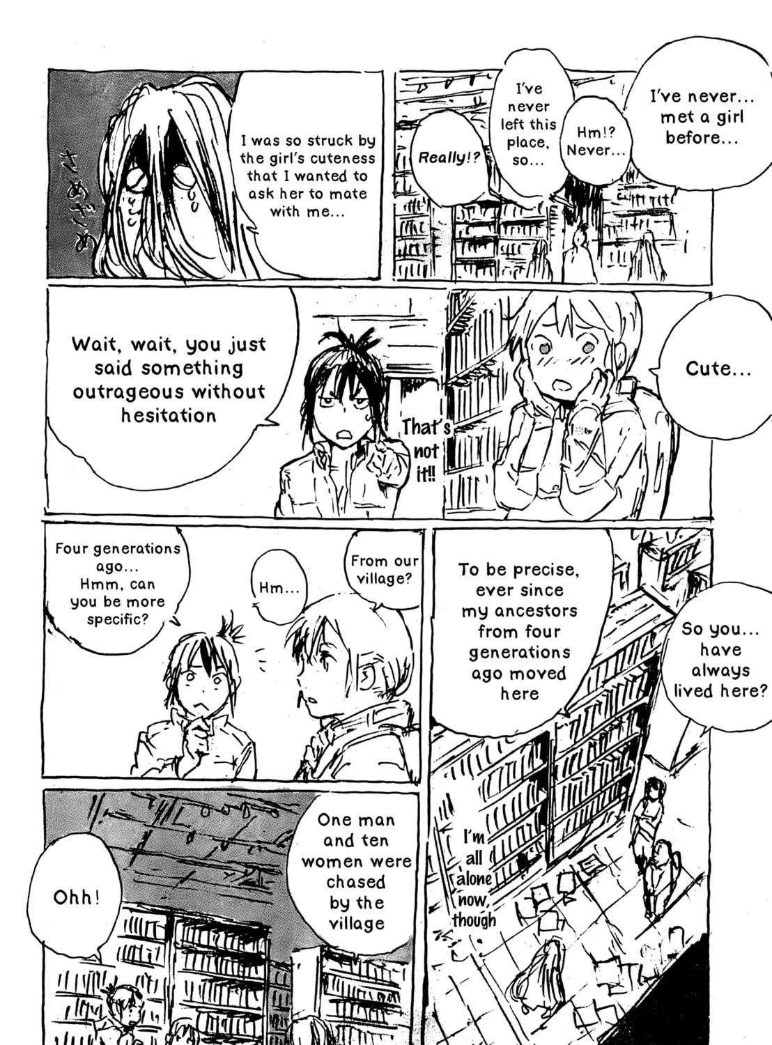 Patema Inverted another side Chapter 2 page 33 - 