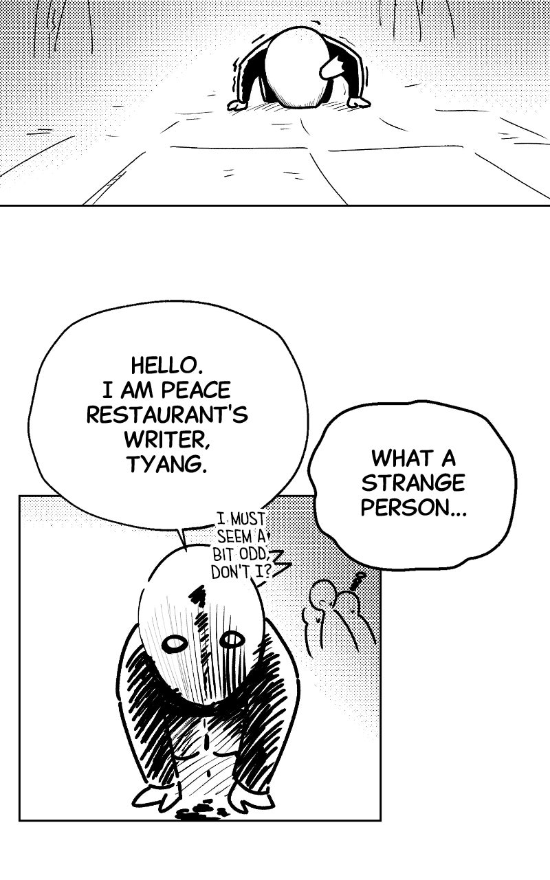 Peace Restaurant Afterword page 2 - 