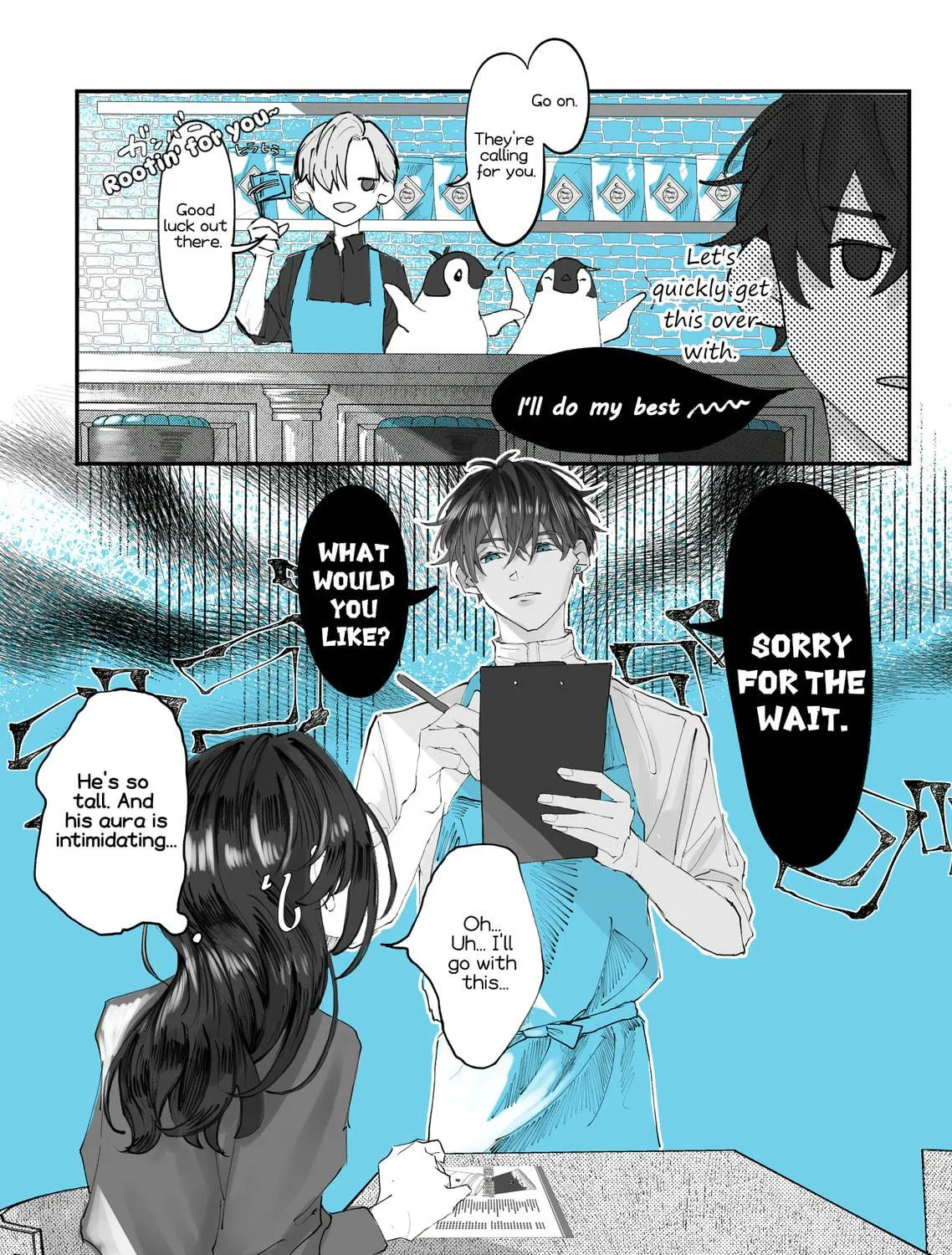 Penguin Kissa wa Kyo mo Seiten Chapter 2 page 11 - 