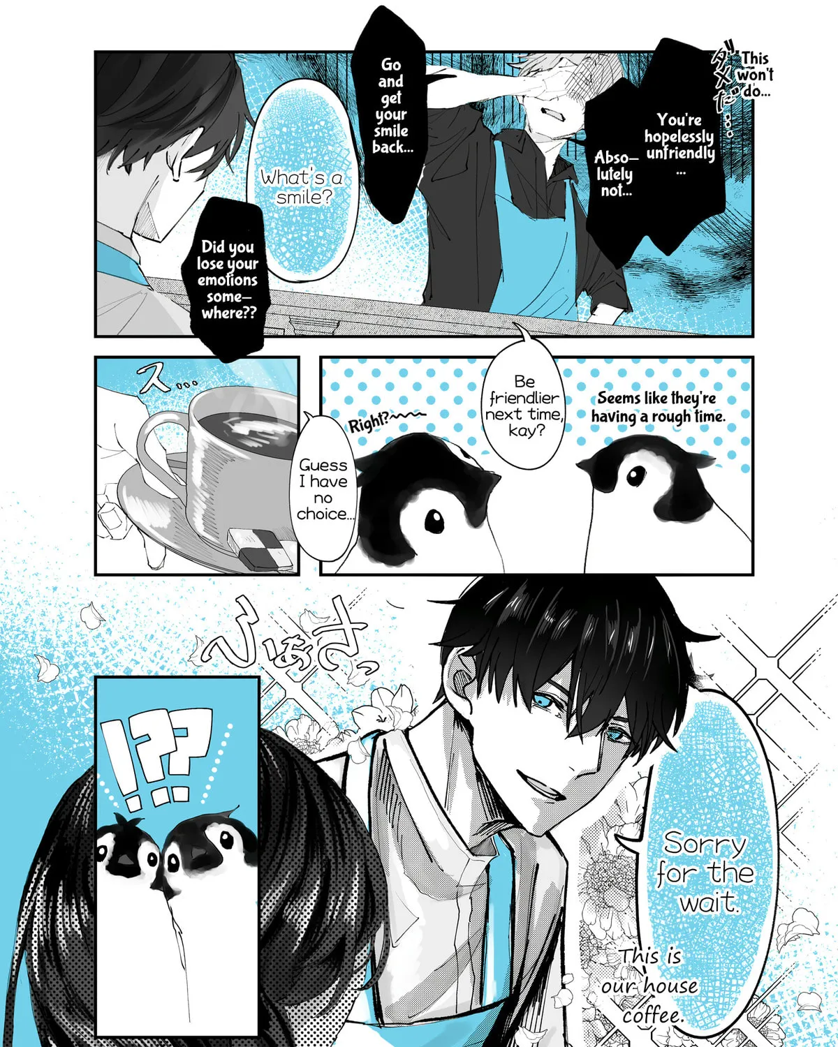Penguin Kissa wa Kyo mo Seiten Chapter 2 page 13 - 