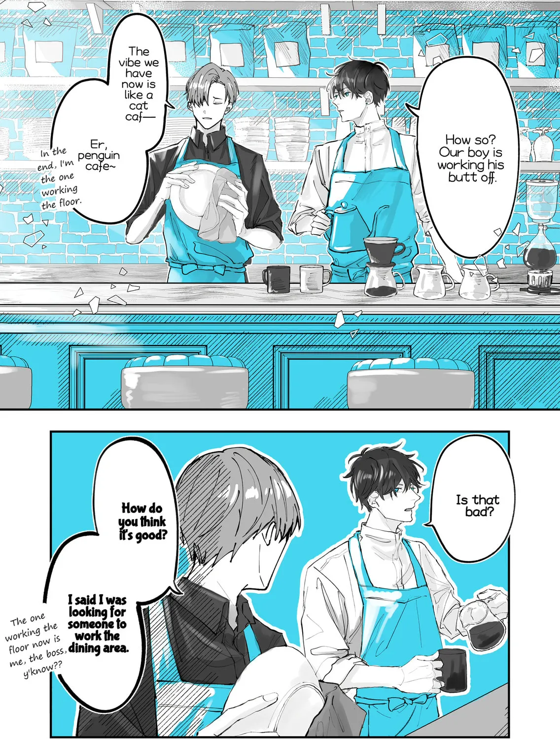 Penguin Kissa wa Kyo mo Seiten Chapter 2 page 3 - 