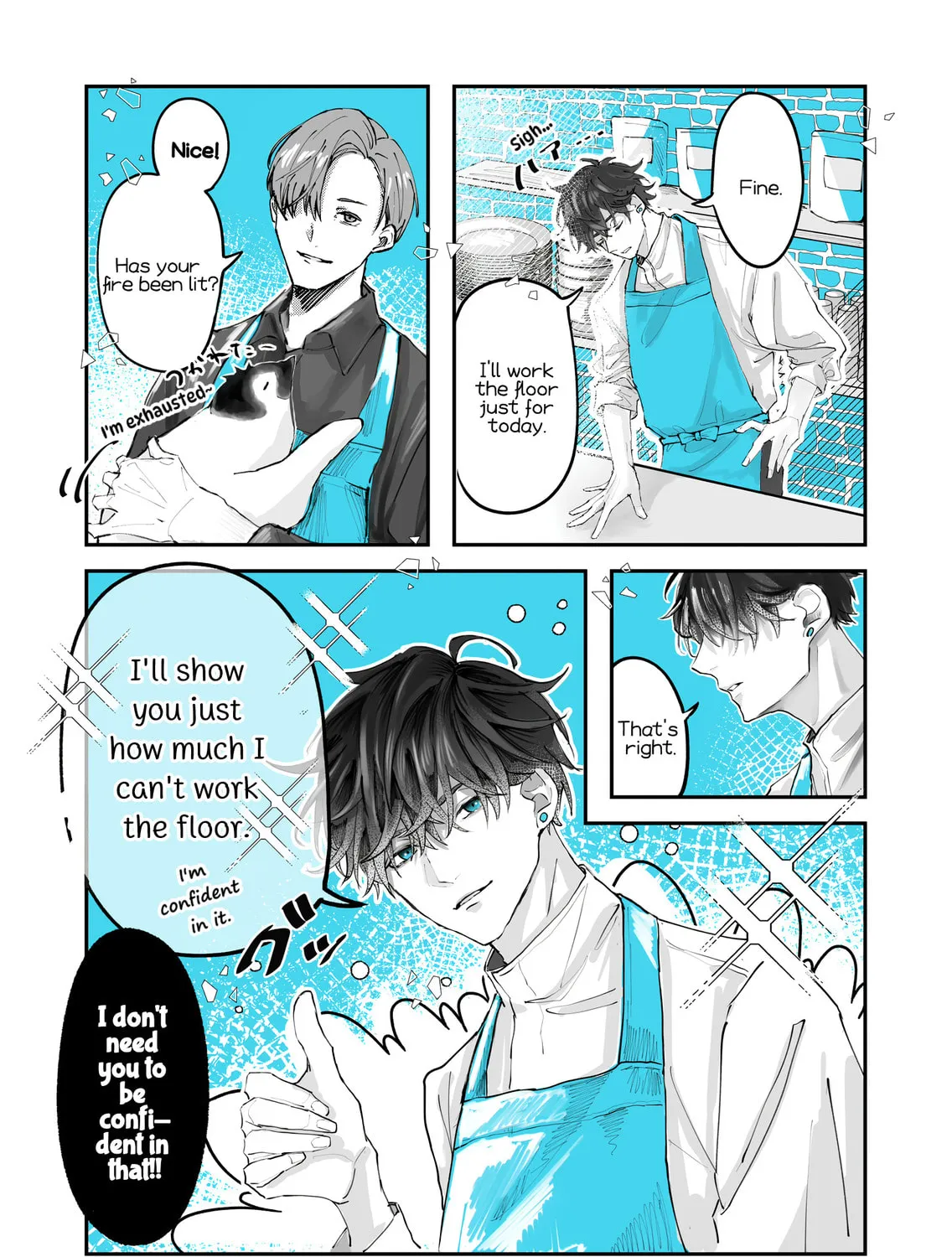 Penguin Kissa wa Kyo mo Seiten Chapter 2 page 7 - 