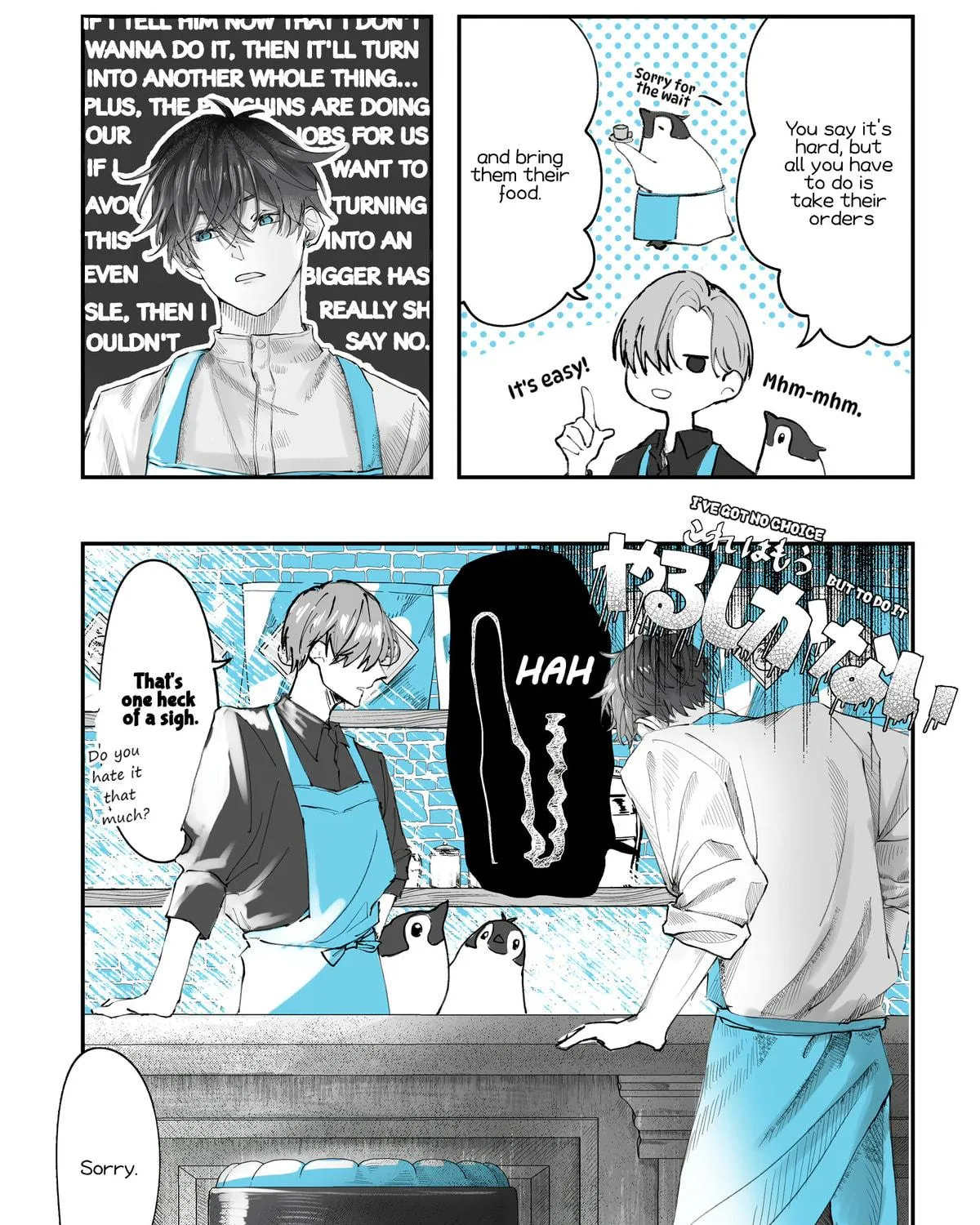 Penguin Kissa wa Kyo mo Seiten Chapter 2 page 9 - 
