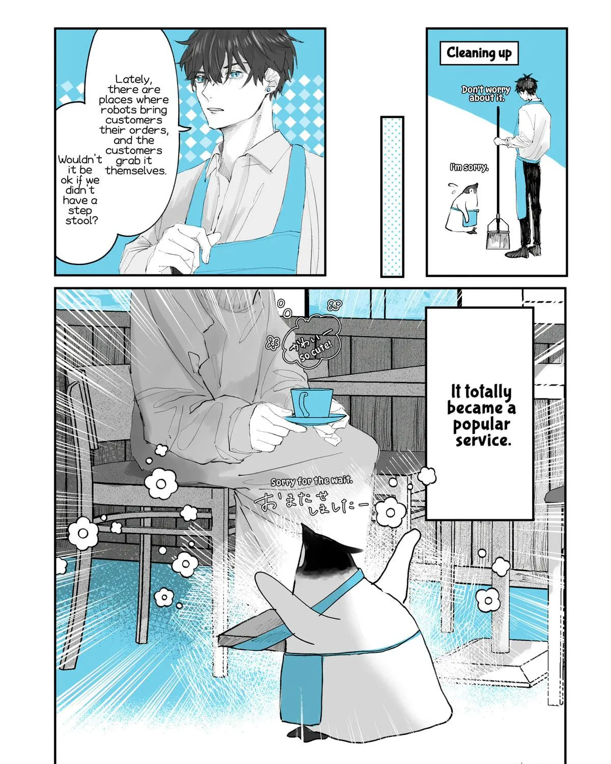 Penguin Kissa wa Kyo mo Seiten Chapter 3 page 11 - 