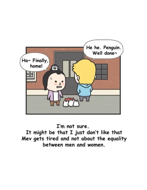 Penguin Loves Mev Chapter 100 page 5 - 