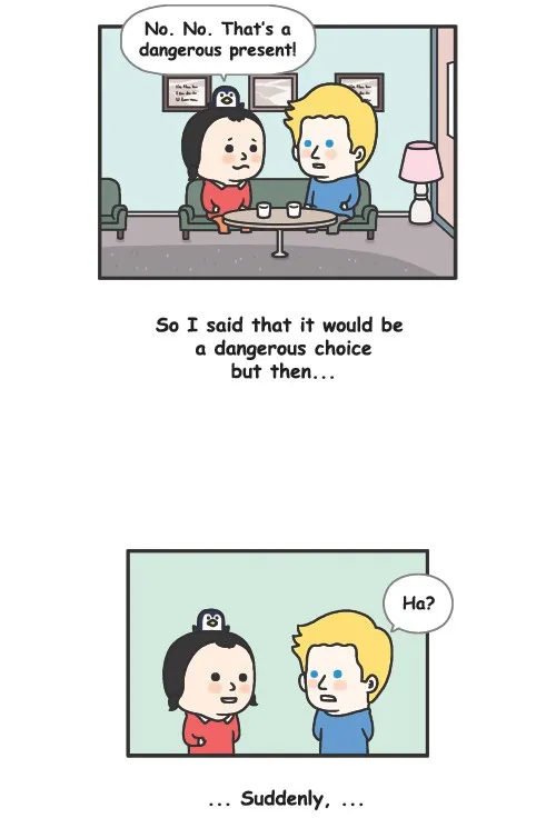 Penguin Loves Mev Chapter 101 page 8 - 
