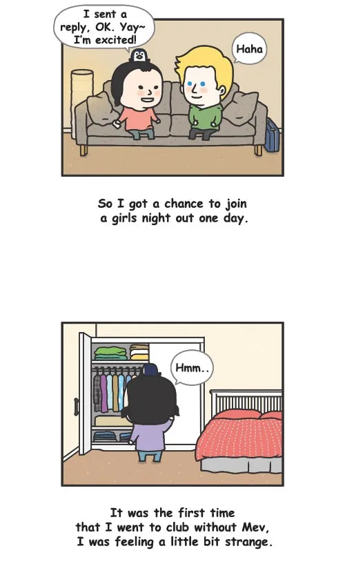 Penguin Loves Mev Chapter 106 page 5 - 