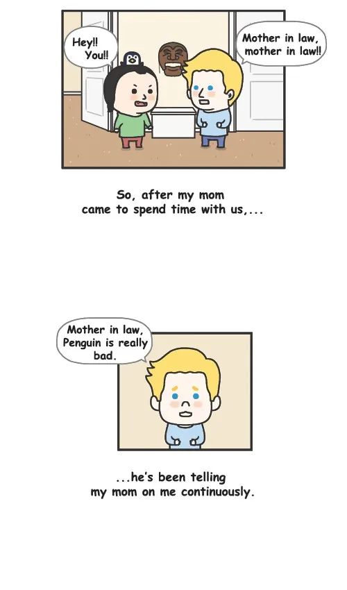 Penguin Loves Mev Chapter 109 page 4 - 