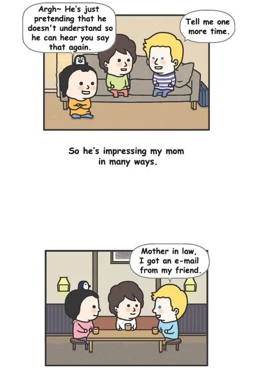 Penguin Loves Mev Chapter 113 page 3 - 