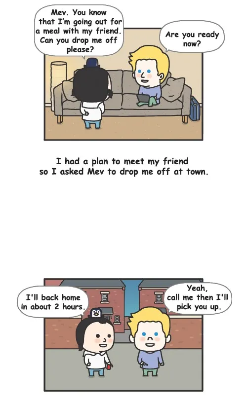 Penguin Loves Mev Chapter 128 page 7 - 