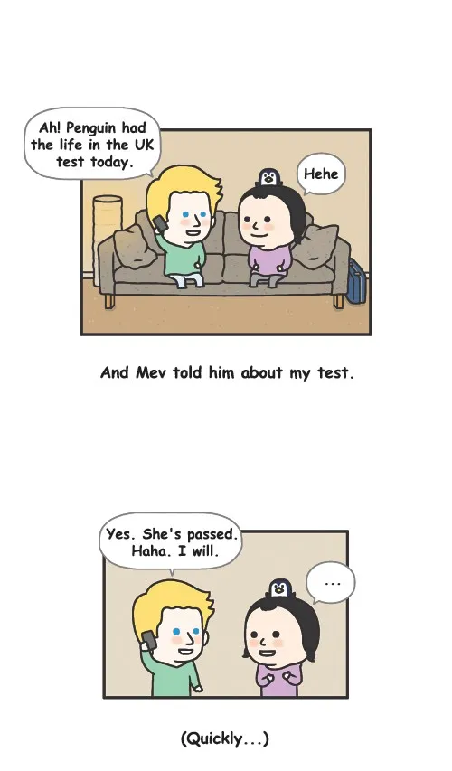 Penguin Loves Mev Chapter 132 page 13 - 