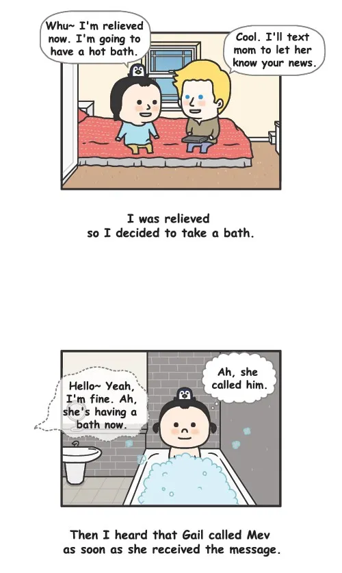 Penguin Loves Mev Chapter 132 page 5 - 