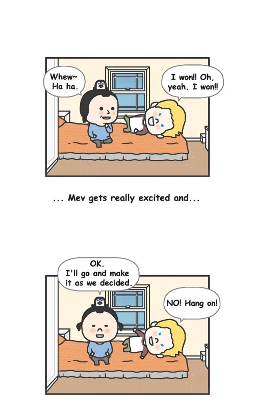 Penguin Loves Mev Chapter 136 page 8 - 