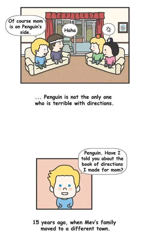 Penguin Loves Mev Chapter 154 page 3 - 
