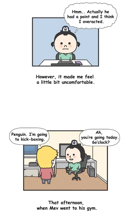 Penguin Loves Mev Chapter 175 page 7 - 