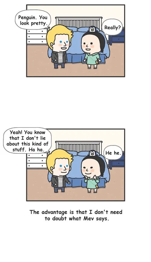Penguin Loves Mev Chapter 21 page 11 - 