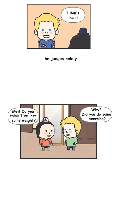 Penguin Loves Mev Chapter 21 page 4 - 