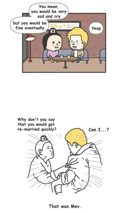 Penguin Loves Mev Chapter 21 page 9 - 