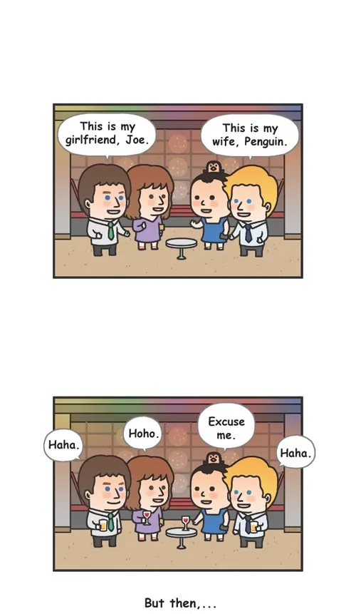 Penguin Loves Mev Chapter 25 page 7 - 