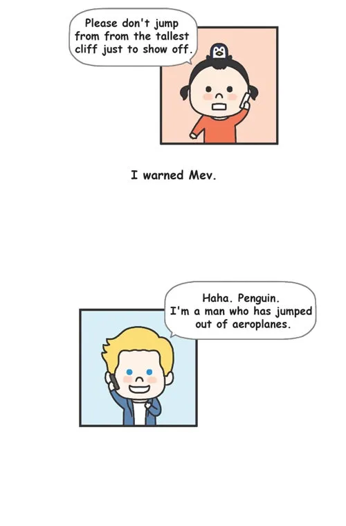 Penguin Loves Mev Chapter 26 page 7 - 