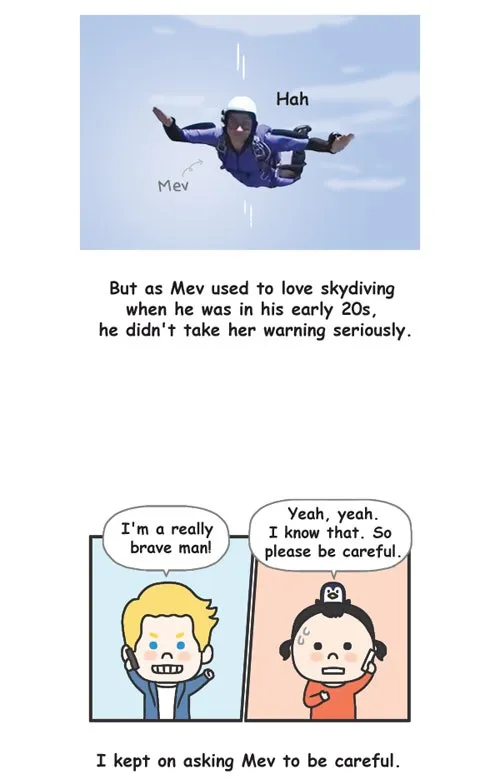 Penguin Loves Mev Chapter 26 page 8 - 