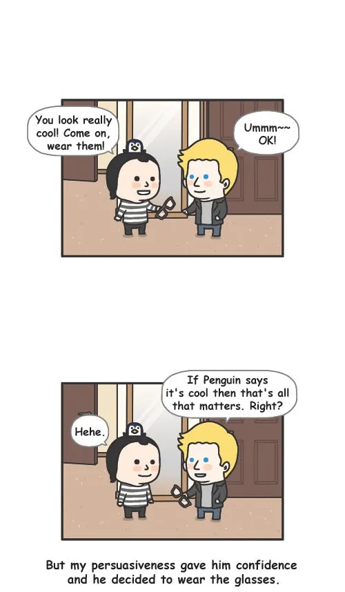 Penguin Loves Mev Chapter 29 page 5 - 