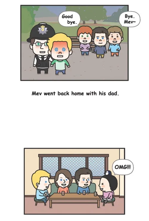 Penguin Loves Mev Chapter 32 page 11 - 