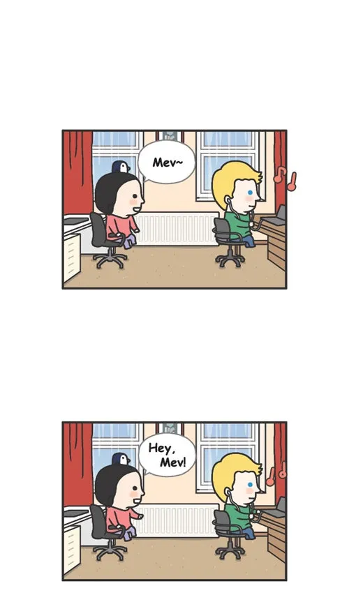 Penguin Loves Mev Chapter 33 page 12 - 