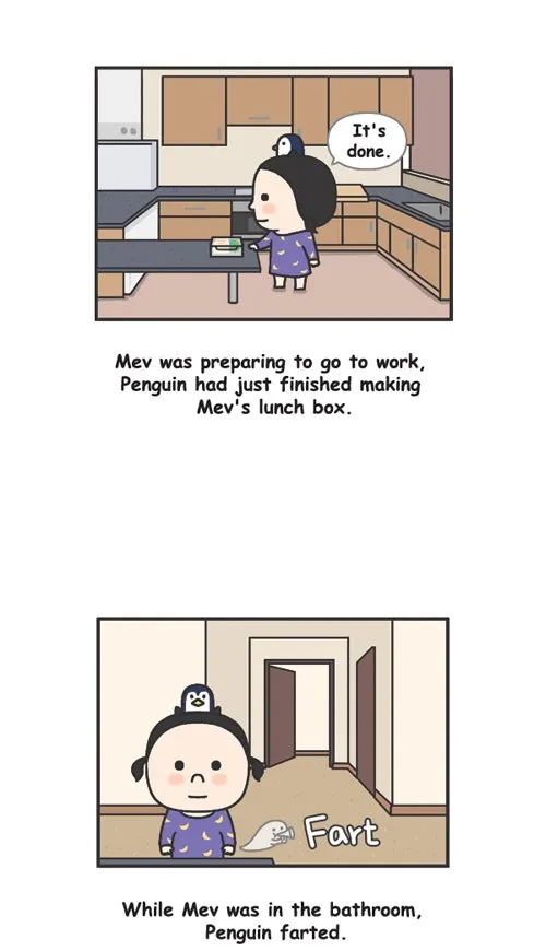Penguin Loves Mev Chapter 33 page 3 - 