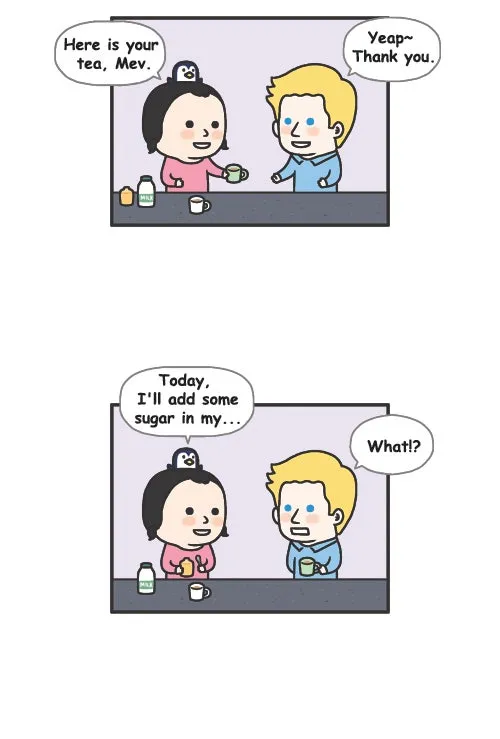 Penguin Loves Mev Chapter 36 page 11 - 