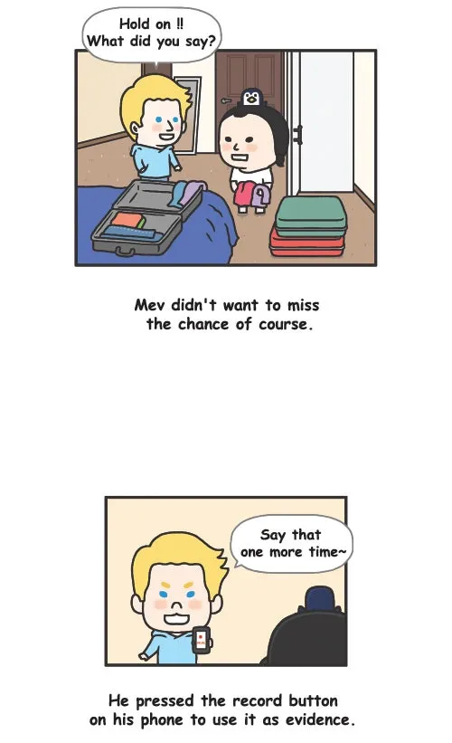 Penguin Loves Mev Chapter 37 page 12 - 