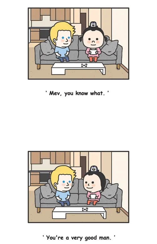 Penguin Loves Mev Chapter 38 page 13 - 
