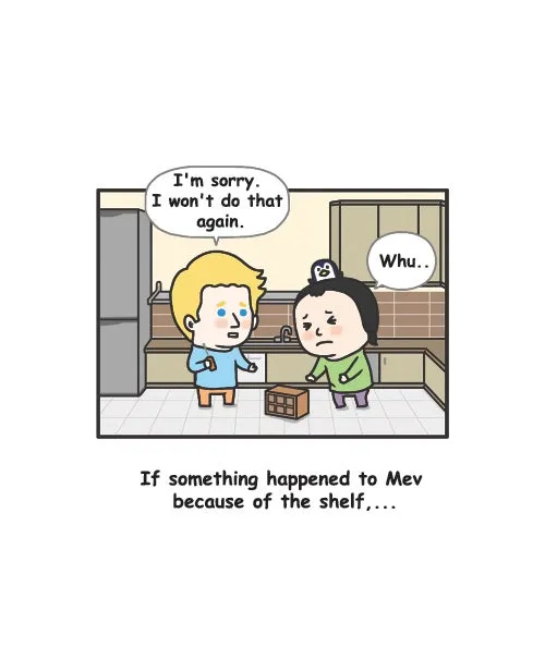 Penguin Loves Mev Chapter 41 page 11 - 