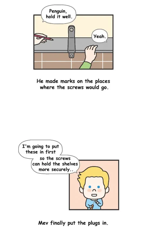 Penguin Loves Mev Chapter 41 page 3 - 