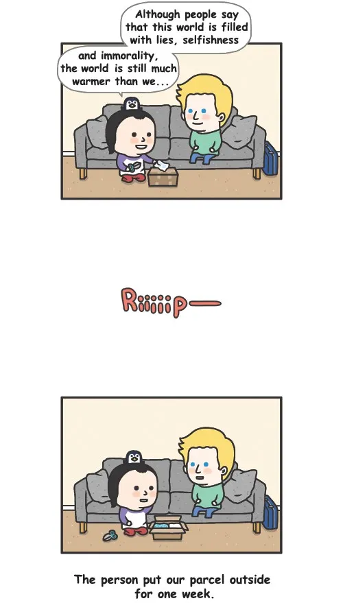 Penguin Loves Mev Chapter 46 page 12 - 