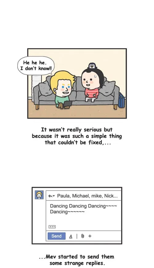 Penguin Loves Mev Chapter 48 page 6 - 
